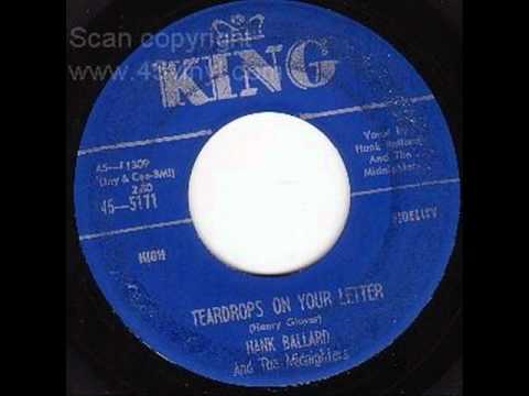 Hank Ballard & The Midnighters — HANK BALLARD    Teardrops On Your Letter   APR '59