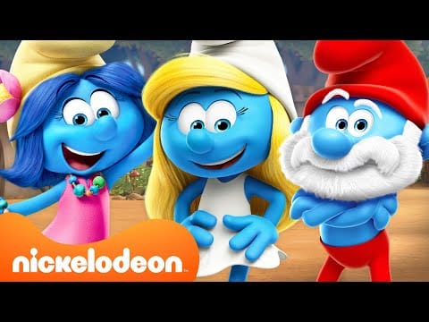 The Smurfs (2) — 2 HORAS con los Pitufos 🔵 | Nickelodeon