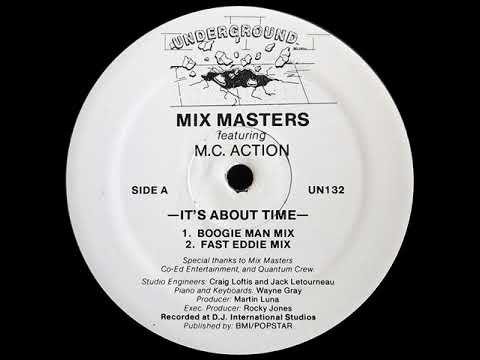 Mix Masters — Mix Masters Featuring M C  Action – It's About Time (Julian Jumpin Perez Mix)