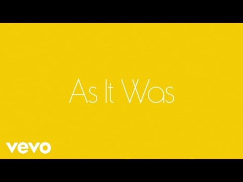 Harry Styles — As It Was