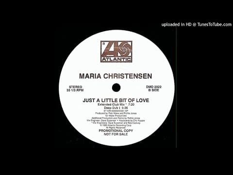 Maria Christensen — Maria Christensen~Just A Little Bit Of Love [Extended Club Mix]