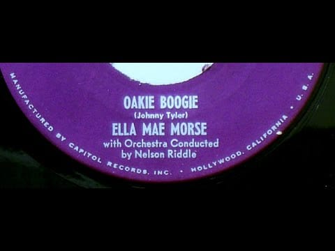 Ella Mae Morse — Ella Mae Morse "Oakie Boogie" Capitol F2072 (1952) Jimmy Bryant on guitar