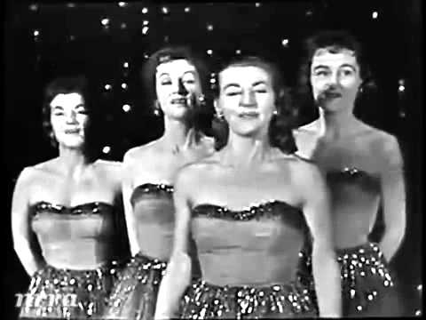 The Chordettes — The Chordettes - Mr  Sandman (Live 1958)