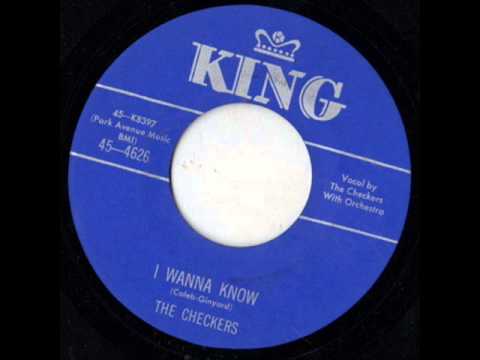The Checkers — I Wanna Know -  Checkers