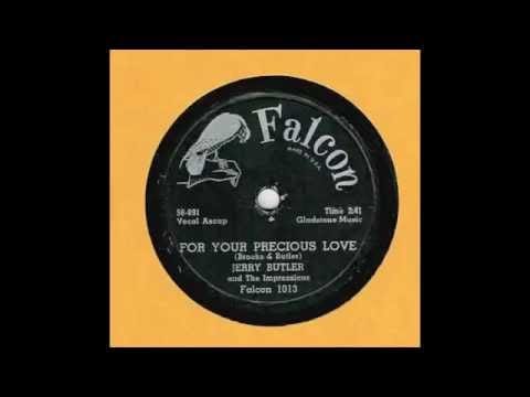 Jerry Butler — For Your Precious Love - J. Butler & Impressions 78 rpm!