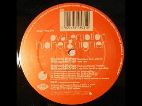 Oval Emotion — Oval Emotion - Higher and Higher (Platinum Rogues Formula) 1996