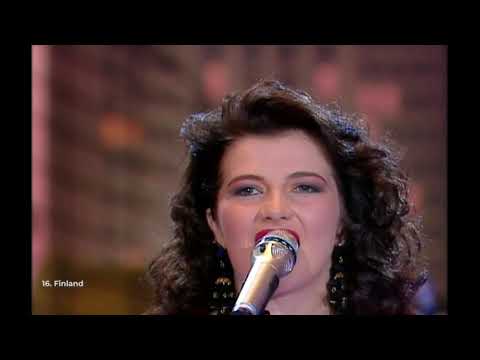 Kaija Kärkinen — Finland 🇫🇮 - Eurovision 1991 - Kaija - Hullu yö