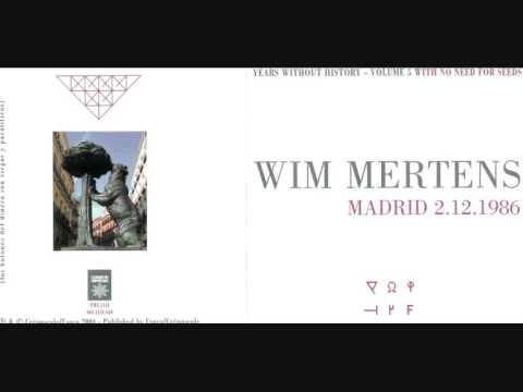 Wim Mertens — Wim Mertens: Whisper Me, Part 1