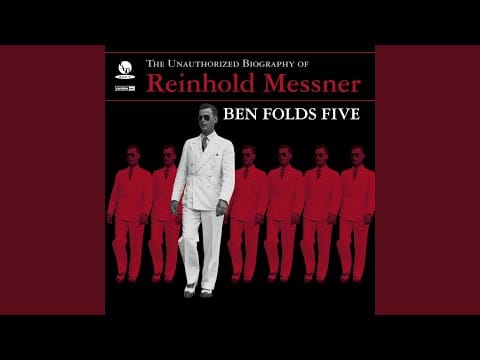 Ben Folds Five — Don't Change Your Plans