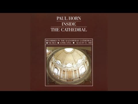 Paul Horn — Song for Marina