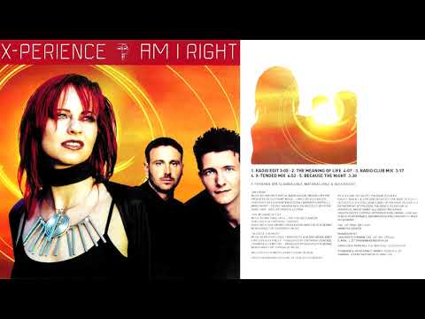 X-Perience — 02 The Meaning of Life / X-Perience ~ Am I Right (Complete Single with Lyrics)