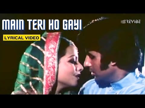 Kalyanji-Anandji — Main Teri Ho Gayee (Lyric Video) | Lata Mangeshkar | Amitabh, Vinod, Rekha | Khoon Pasina