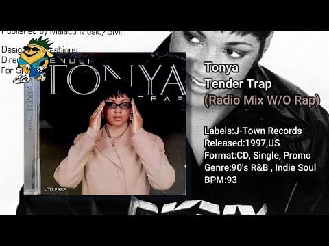 Tonya (4) — Tonya - Tender Trap (Radio Mix W/O Rap) 1997 CDS