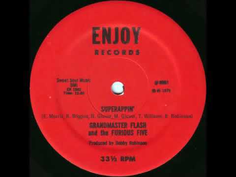 Grandmaster Flash & The Furious Five — Superappin' - Grandmaster flash and The Furious Five