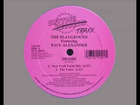 Paul Alexander — The Playground - Desire (Transatlantic Mix)