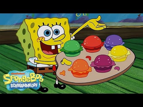 SpongeBob SquarePants — SpongeBob | Die kultigsten Krabbenburger-Momente | SpongeBob Schwammkopf