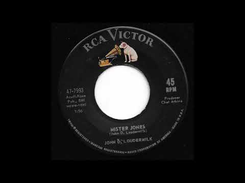 John D. Loudermilk — John D. Loudermilk - Mister Jones