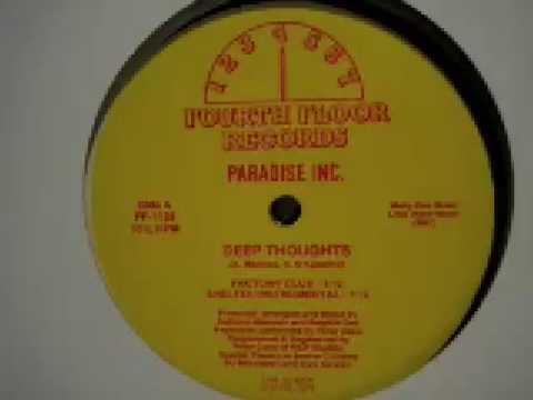 Paradise Inc. — Paradise Inc. - Deep Thoughts (Shelter Instrumental)