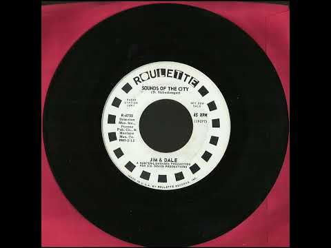 Jim And Dale — JIM & DALE - Sounds Of The City (1967) [non-LP 45rpm, promo]