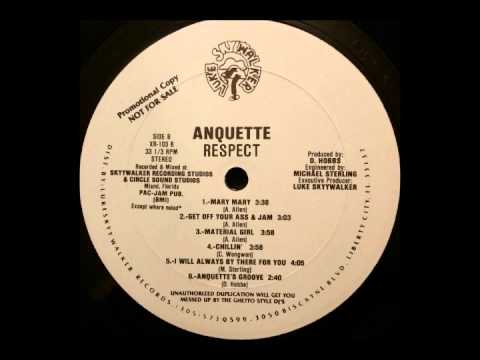 Anquette — Anquette - Get Off Your Ass and Jam (Luke Skyywalker Records)
