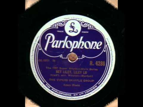 The Vipers Skiffle Group — THE VIPERS SKIFFLE GROUP  HEY LILEY, LILEY LO  78RPM