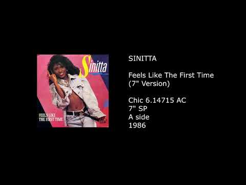 Sinitta — SINITTA - Feels Like The First Time (7'' Version) - 1986