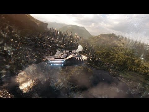 Ludwig Göransson — T'Challa Arrives In Wakanda | Black Panther [IMAX 4K]