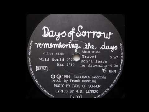 Days Of Sorrow — Days Of Sorrow - Don't Leave Me Drowning (B2)
