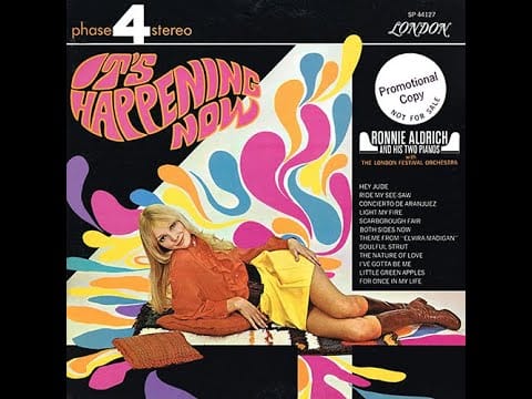Ronnie Aldrich — Soulful Strut | Ronnie Aldrich | It's Happening Now | 1969 London Phase 4 LP