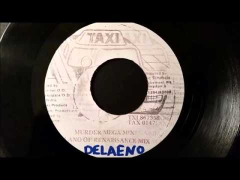 The Taxi Gang — Bounty Killer - Murder Mega Mix - Feat. Delaeno From Renaissance  Taxi 7"