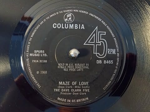 The Dave Clark Five — The Dave Clark Five - Maze Of Love (1968)