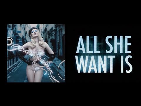 Kim Petras — Kim Petras - All She Wants (feat. Paris Hilton) (Official Lyric Video)