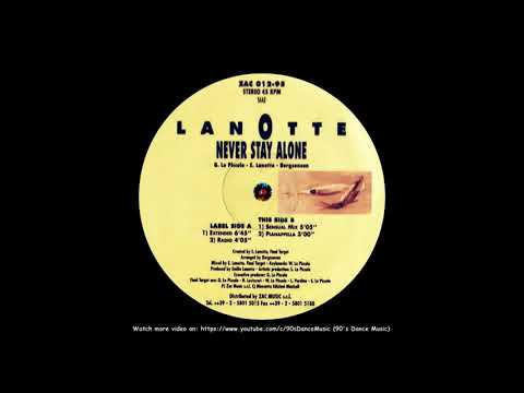 Emilio Lanotte — LaNotte feat. Sandy - Never Stay Alone (Extended Mix) (90's Dance Music) ✅