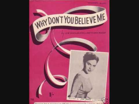 Joni James — Joni James - Why Don't You Believe Me (1952)