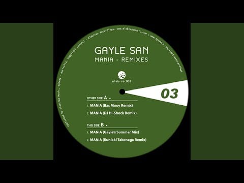 Gayle San — Mania (Kuniaki Takenaga Remix)