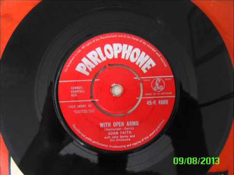 John Barry & His Orchestra — adam faith -  with open arms