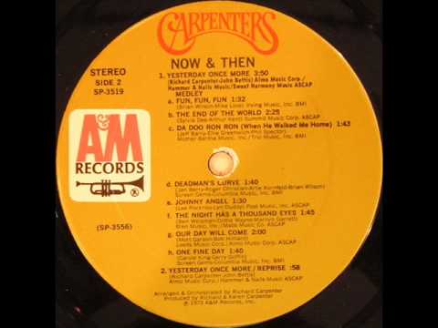 Bob Seger And The Silver Bullet Band — Carpenters - Yesterday Once More (Special Extended Version - Version Larga Especial).