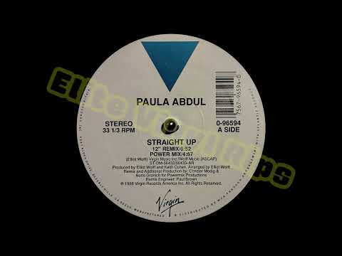 Paula Abdul — Paula Abdul - Straight Up - 12'' Remix
