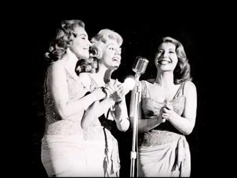 Sid Bass And His Orchestra — The LAURIE SISTERS - Teach me tonight - 1951 -1952
