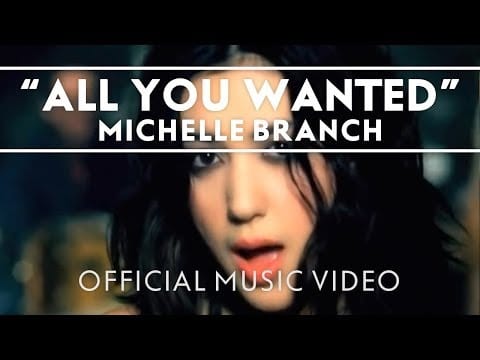 Michelle Branch — Michelle Branch - All You Wanted [Official Music Video]