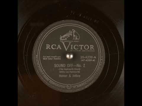 Homer And Jethro — Sound Off-No. 2 (The Duckworth Chant) ~ Homer and Jethro (1951)