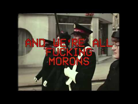 Comet Gain — Comet Gain - We're All Fucking Morons (lyric video)