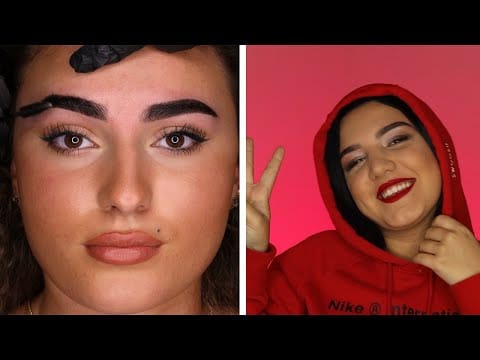 Blusher — 2 Amazing Eyebrow Transformations! Blusher