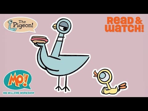 Pidgeon (2) — The Pigeon Finds a Hot Dog! 🌭 | Animated Story | Mo Willems Workshop