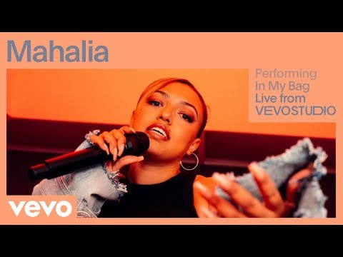 Mahalia — In My Bag (Live) | Vevo Studio Performance
