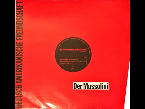 Deutsch Amerikanische Freundschaft — DAF - Der Mussolini  [1981] HQ HD