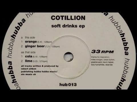 Cotillion — Cotillion - Orange (Soft Drinks ep) 1993