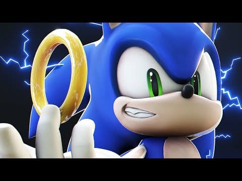 The Living Tombstone — How Sonic The Hedgehog is Meant To Be - 3D Character Creation