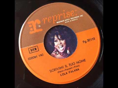 Lola Falana — Lola Falana - Scrivimi Il Tuo Nome