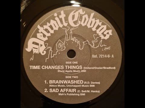 The Detroit Cobras — The Detroit Cobras - Brainwashed  / Sad Affair - 7 inch vinyl single